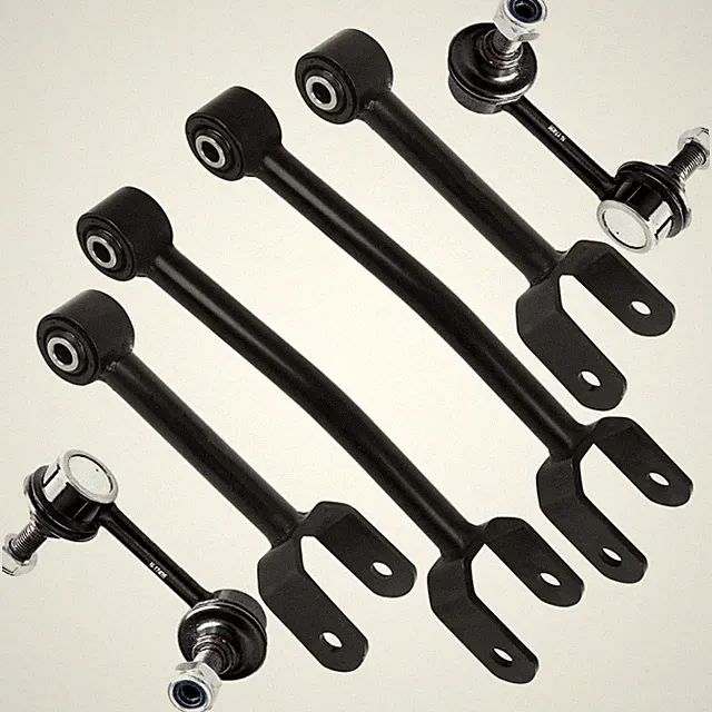 6pcs Rear Suspension Kit Inc Control Arms & Sway Bar Link for 200 Avenger 11-13
