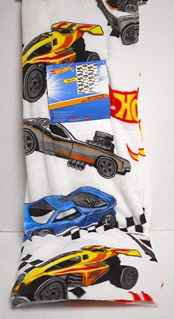 Hot Wheels Soft Throw Blanket 50" x 70"