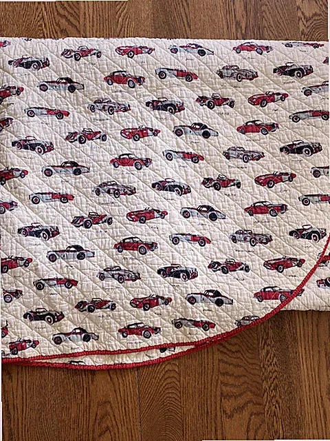 Olde Kentucky Coverlet Quilt Bedding Luxury Sports Cars Vintage Twin Nursery