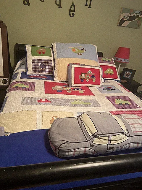 Pottery Barn Kids Transportation Bedroom Set Lot Wall Sheets Cars Trains